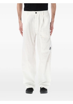 C.P. Company belt-loop buttoned trousers - White