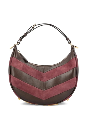 FENDI small Fendigraphy shoulder bag - Brown