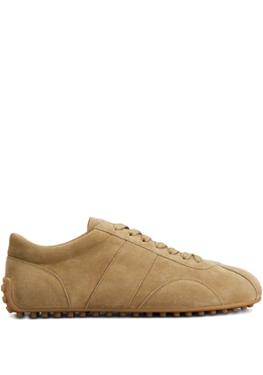 Tod's lace-up panelled sneakers - Neutrals