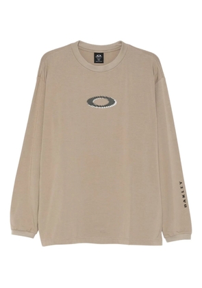Oakley logo-print T-shirt - Brown