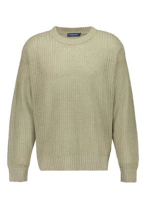 Frescobol Carioca knitted crew-neck sweater - Neutrals