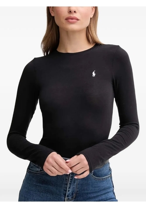 Polo Ralph Lauren long-sleeves logo top - Black