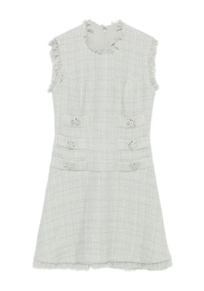 Costarellos tweed mini dress - Green