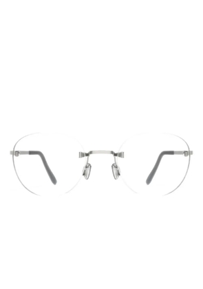 Blackfin round-frame glasses - Silver
