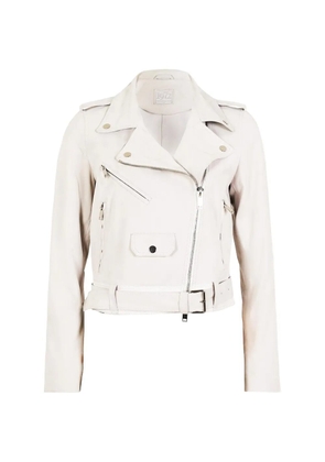 Desa 1972 notched belted jacket - Neutrals