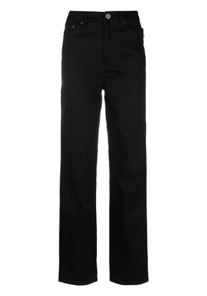 ROTATE BIRGER CHRISTENSEN crystal-embellished straight-leg jeans - Black