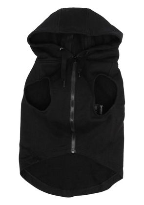 Prada logo-knit pet coat - Black