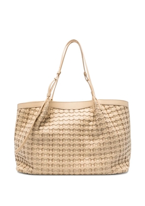 Serapian Secret mosaico tote bag - Neutrals