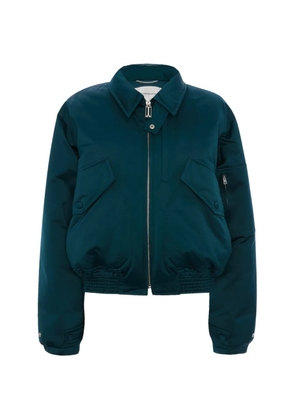 Victoria Beckham padded bomber jacket - Blue