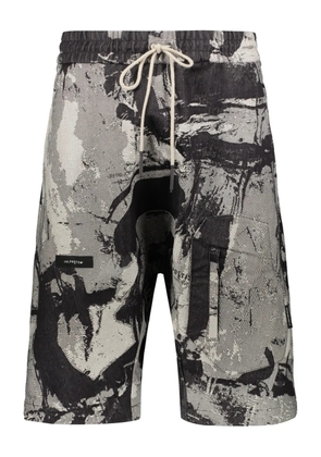 ISO.POETISM cotton shorts - White