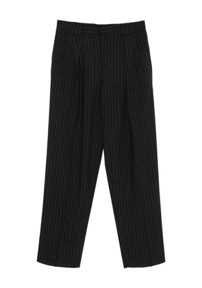 Paura Noge pinstripe-pattern trousers - Black
