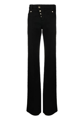TOM FORD high-rise flared trousers - Black