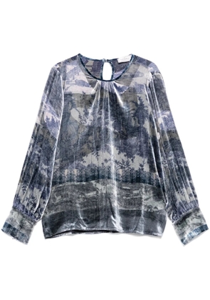 Pierre-Louis Mascia Kanpur top - Blue