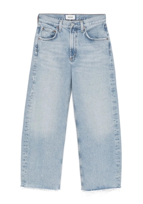 AGOLDE low curve fray jeans - Blue