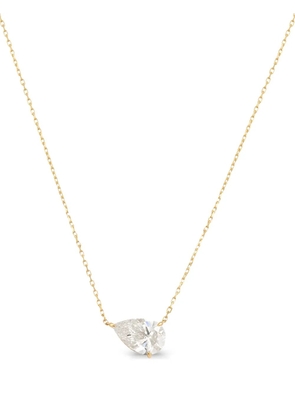 Persée 9K yellow gold Iris diamond necklace