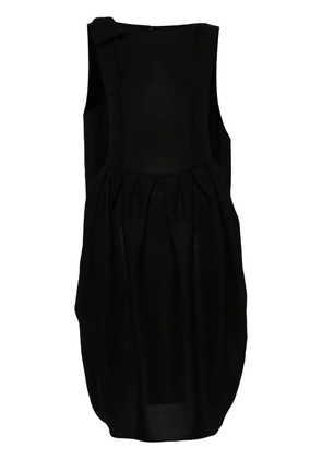 Maison Margiela sleeveless silk dress - Black