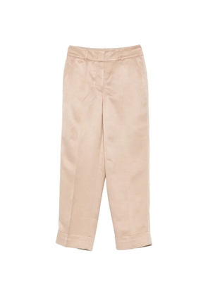 Peserico cuffed trousers - Neutrals