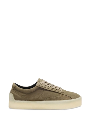 HUGO platform suede sneakers - Green