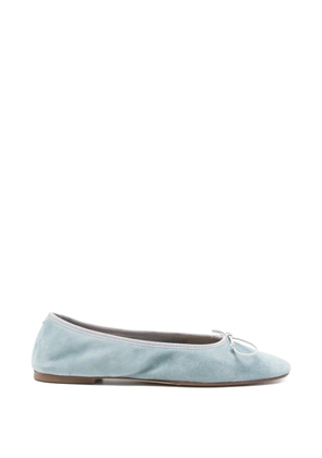 Aeyde Tiby suede ballet flats - Blue