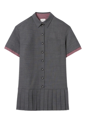 Claudie Pierlot pleated mini dress - Grey