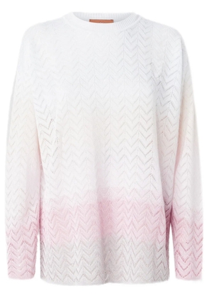 Missoni chevron sweater - White