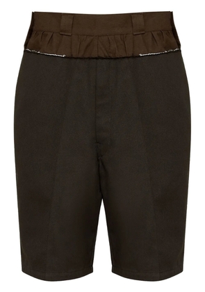 Maison Margiela layered shorts - Brown