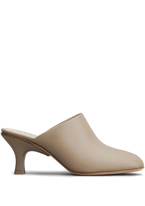 Tod's 65mm leather mules - Neutrals
