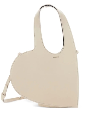 Coperni Baby Heart logo-print shoulder bag - Neutrals