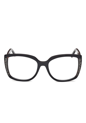 GUESS EYEWEAR tortoiseshell-effect glasses - Brown