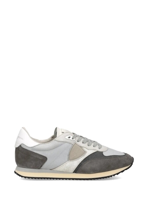 Philippe Model Paris leather panelled sneakers - Grey