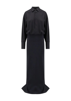 DARKPARK buttoned-up long dress - Black