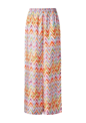 Missoni zig zag-pattern trousers - Pink