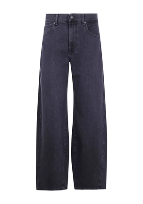 7 For All Mankind Twisted Bonnie Mankind Radar baggy jeans - Black