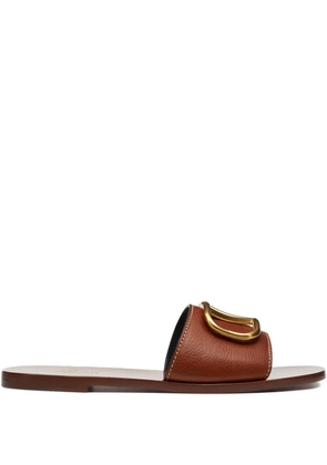 Valentino Garavani VLogo Signature sandals - Brown