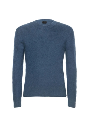 TOM FORD long-sleeve crew-neck sweater - Blue