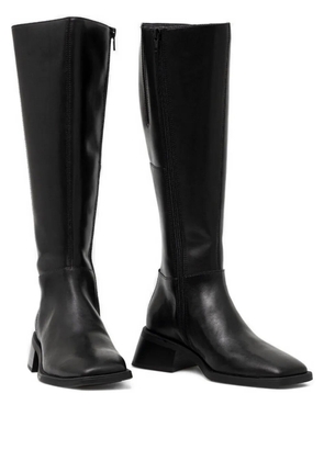 VAGABOND 47mm square-toe boots - Black