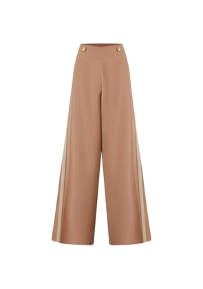 Edward Achour Paris wide-leg tailored tousers - Neutrals