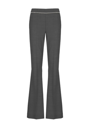 D.Exterior trim-detail trousers - Grey