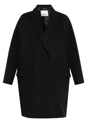 ISABEL MARANT Efegozi double-breasted coat - Black