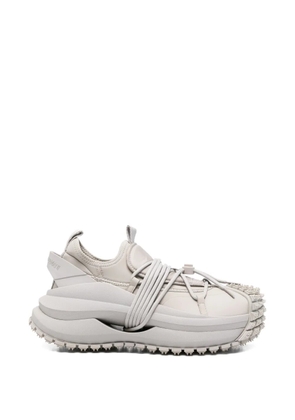 Emporio Armani lace-up sneakers - Grey