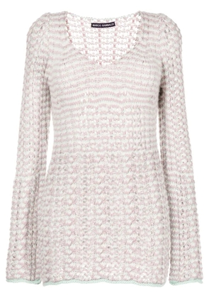 Marco Rambaldi textured cable-knit jumper - Green