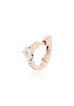 Repossi 18kt rose gold Harvest diamond huggie earring - Pink