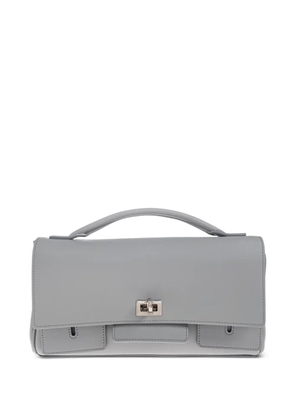 Balenciaga small Bel Air leather shoulder bag - Grey