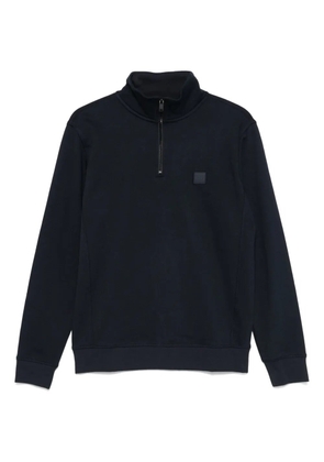 BOSS high-neck sweatshirt - Blue