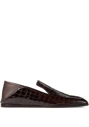 Jimmy Choo Eliot slippers - Brown