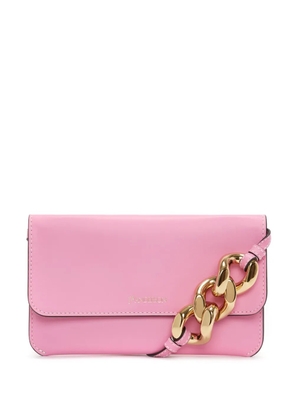 JW Anderson chain-detail phone bag - Pink