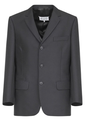 Maison Margiela single-breasted wool blazer - Black