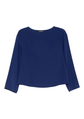 Emporio Armani long-sleeves blouse - Blue