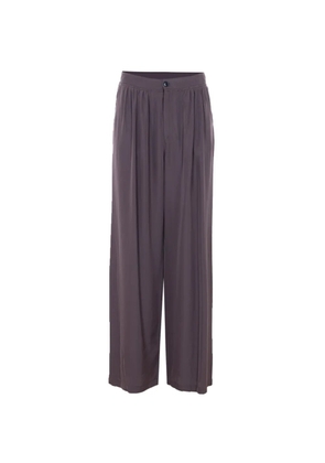 Eleh wide-leg trousers - Purple
