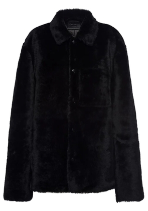 Prada shearling jacket - Black